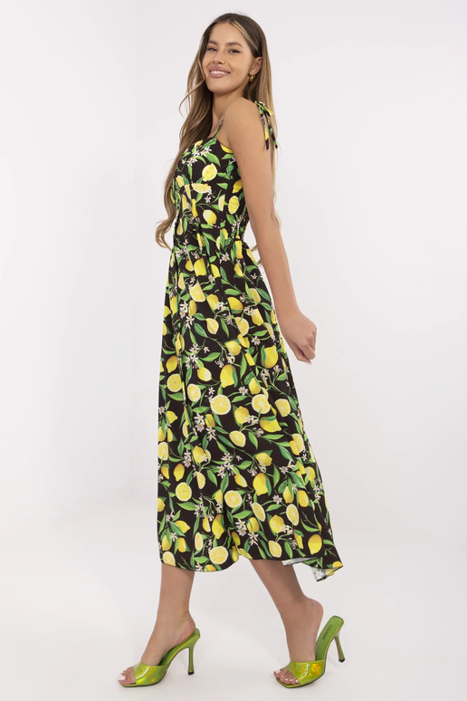 Suknelė-MI-SK-23817.40-juoda-geltona Suknelė-MI-SK-23817.40-juoda-geltona