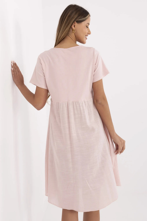 Suknelė-MO-SK-1005.67-šviesiai rožinė