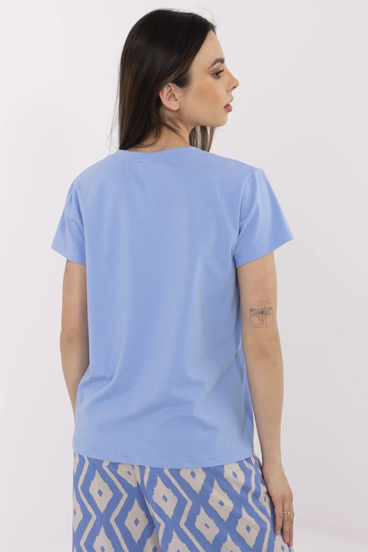 Marškinėliai-CLM-TS-1639.12-mėlyni