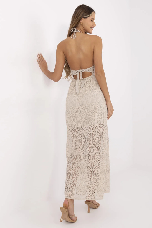 Suknelė-MI-SK-88191.63-smėlinė Suknelė-MI-SK-88191.63-smėlinė