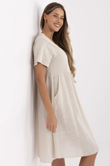 Suknelė-MO-SK-1005.67-smėlinė