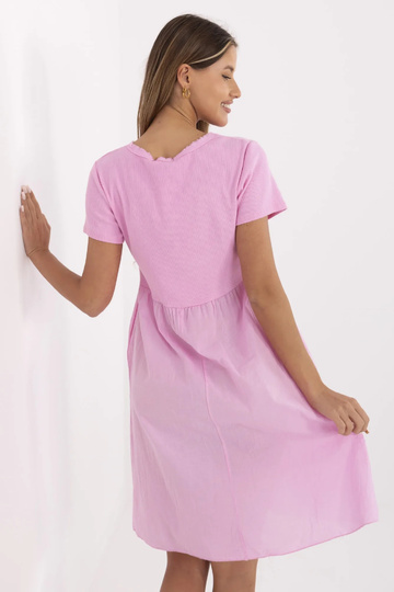 Suknelė-DHJ-SK-25370.85-rožinė