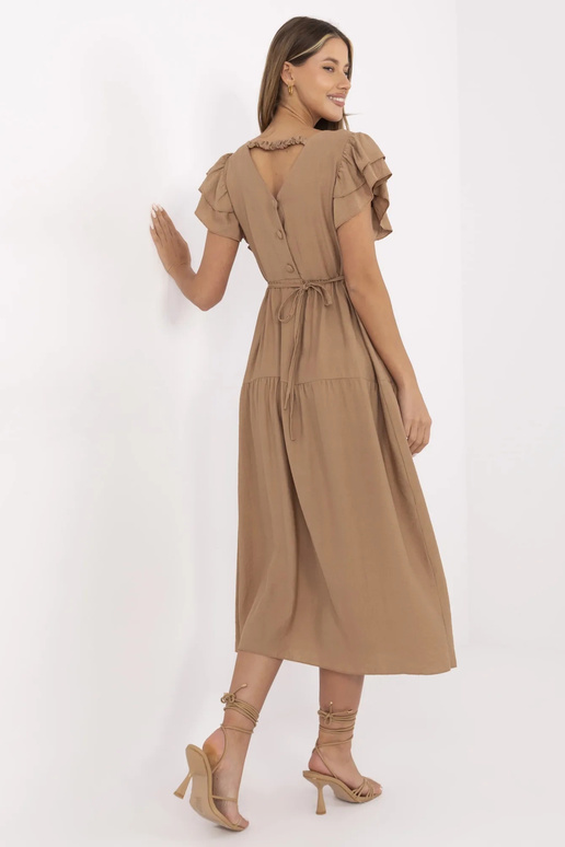 Suknelė-MI-SK-A2489.21-kumelinė