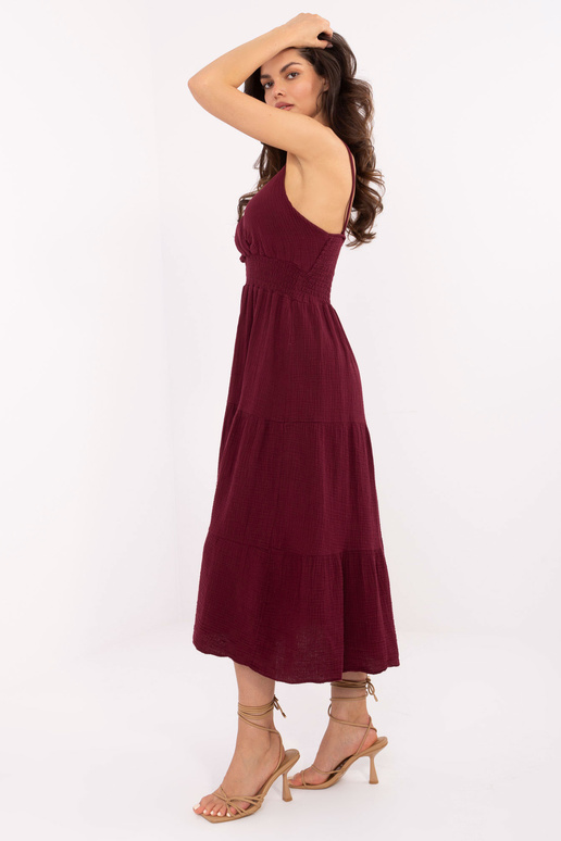 Suknelė-MI-SK-62200.76-bordo spalvos Suknelė-MI-SK-62200.76-bordo spalvos