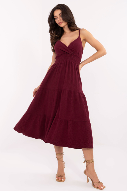 Suknelė-MI-SK-62200.76-bordo spalvos Suknelė-MI-SK-62200.76-bordo spalvos