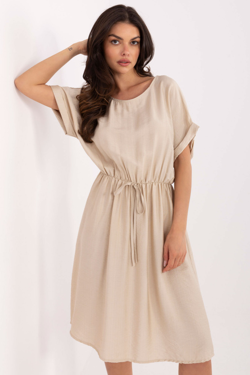 Suknelė-MI-SK-A63751.67-smėlinė Suknelė-MI-SK-A63751.67-smėlinė