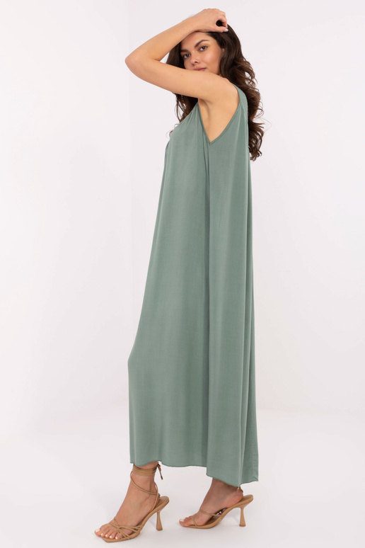 Suknelė-TW-SK-BI-L0125.52-chaki spalvos