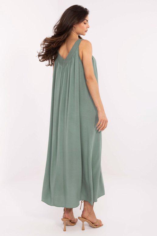 Suknelė-TW-SK-BI-L0125.52-chaki spalvos