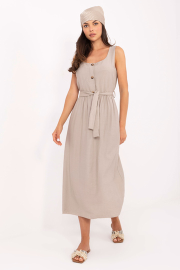 Suknelė tamsiai smėlinė...