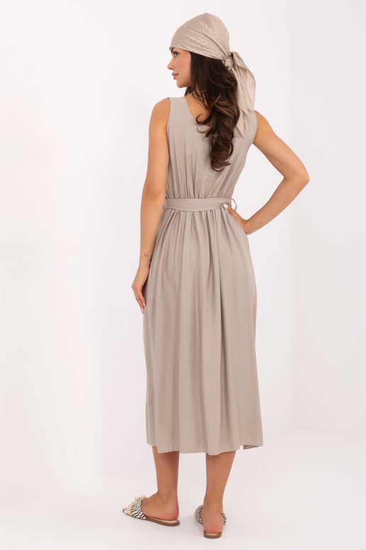 Suknelė tamsiai smėlinė MI-SK-A1710.60