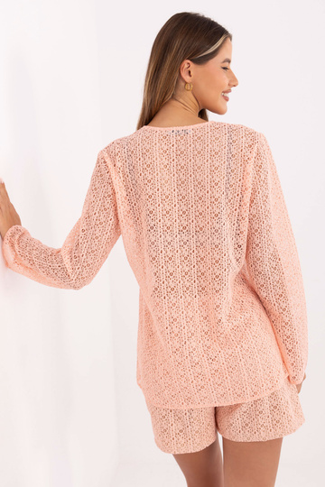 Persikinės spalvos komplektas