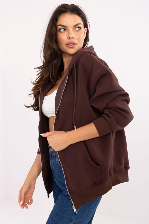 Bluzonas CLM-BL-1044.21 tamsiai rudas