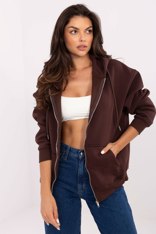 Bluzonas CLM-BL-1044.21 tamsiai rudas