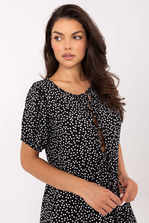 Suknelė D73771M30466A juodai balta