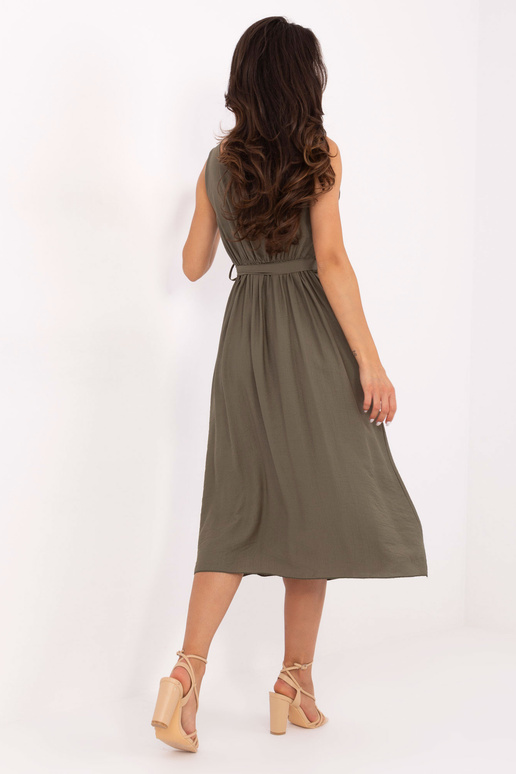 Suknelė MI-SK-A1710.60 chaki spalvos