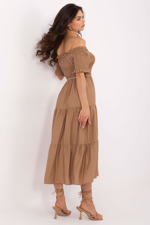 Suknelė-MI-SK-A2609.96-kumelinė Suknelė-MI-SK-A2609.96-kumelinė