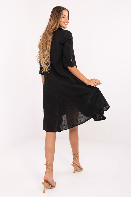 Suknelė TW-SK-BI-2021399.54 juoda Suknelė TW-SK-BI-2021399.54 juoda