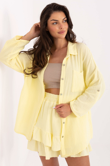 Marškiniai šviesiai geltoni 2