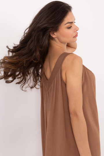 Suknelė-TW-SK-BI-L0125.52-ruda 2