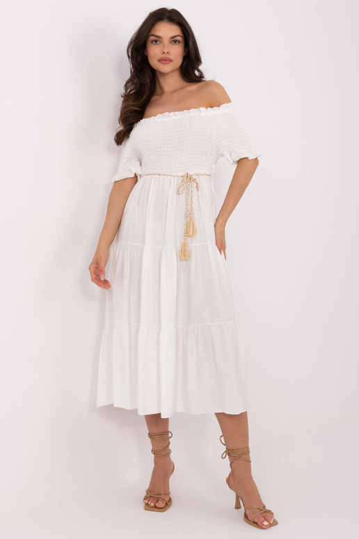 Suknelė-MI-SK-A2609.96-balta Suknelė-MI-SK-A2609.96-balta