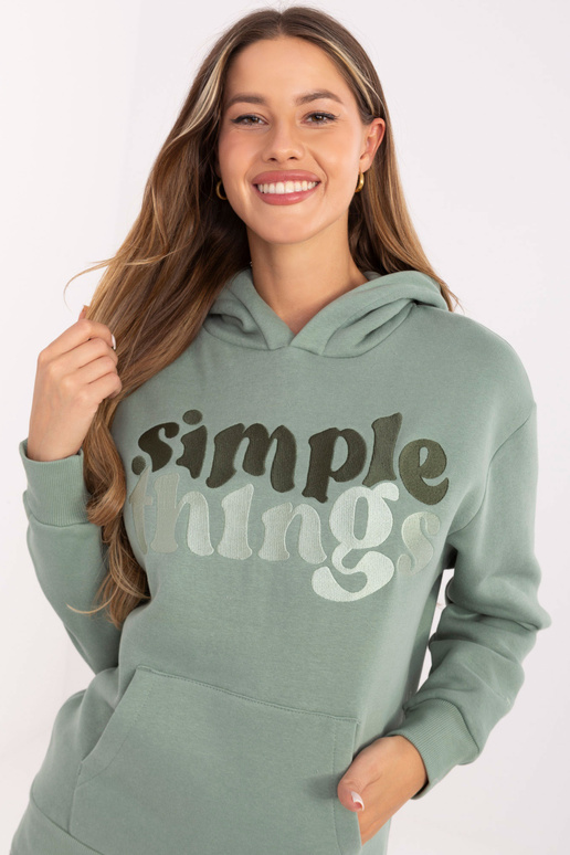 Pistacijų spalvos džemperis