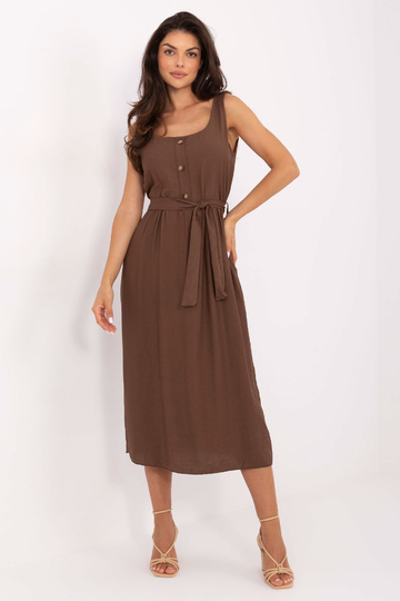 Suknelė MI-SK-A1710.60 ruda 2