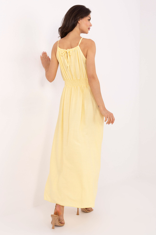 Suknelė-MI-SK-A1845.95-šviesiai geltona Suknelė-MI-SK-A1845.95-šviesiai geltona