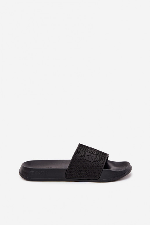 Šlepetės  Na j Podeszwie Big Star SS174356 Juodos spalvos Šlepetės  Na j Podeszwie Big Star SS174356 Juodos spalvos