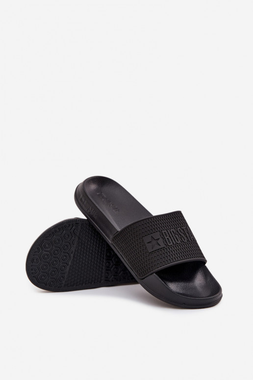 Šlepetės  Na j Podeszwie Big Star SS174356 Juodos spalvos Šlepetės  Na j Podeszwie Big Star SS174356 Juodos spalvos