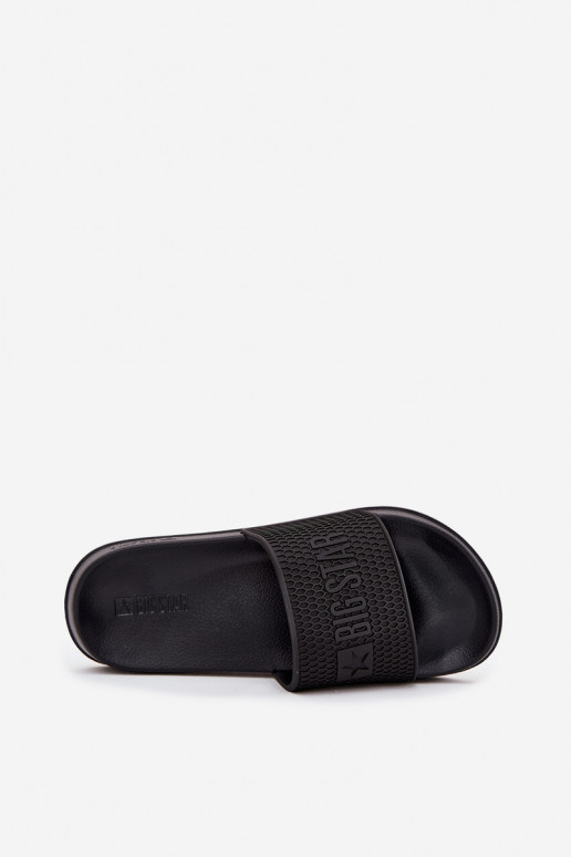 Šlepetės  Na j Podeszwie Big Star SS174356 Juodos spalvos Šlepetės  Na j Podeszwie Big Star SS174356 Juodos spalvos