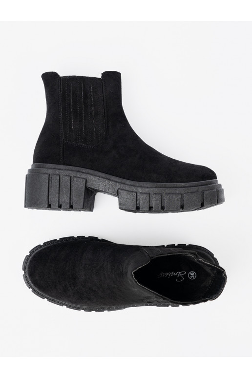  juodos spalvos batai su platforma