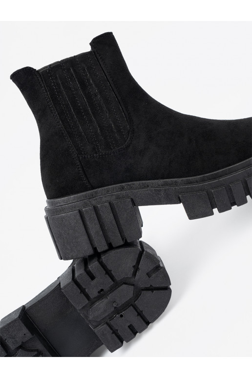  juodos spalvos batai su platforma