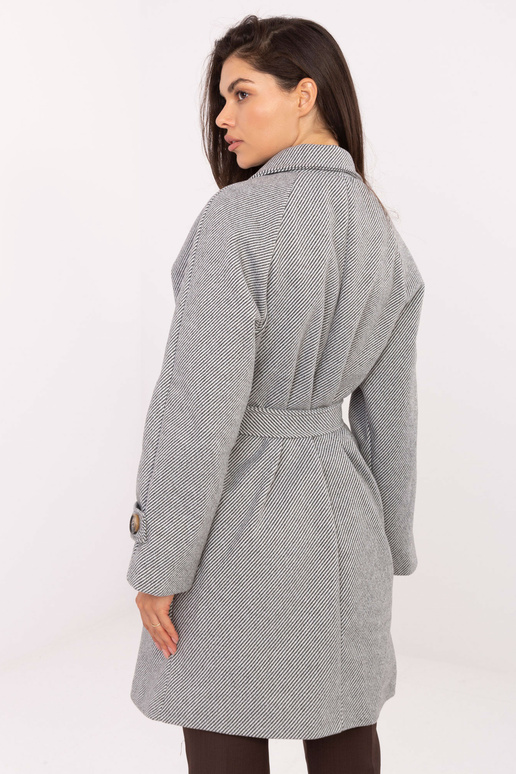 Paltas - baltai pilkas