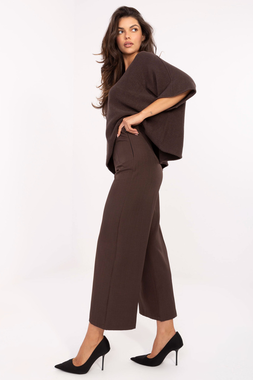 Kelnės tamsiai rudos