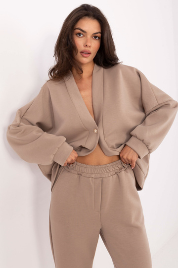 Komplektas tamsiai smėlinės...