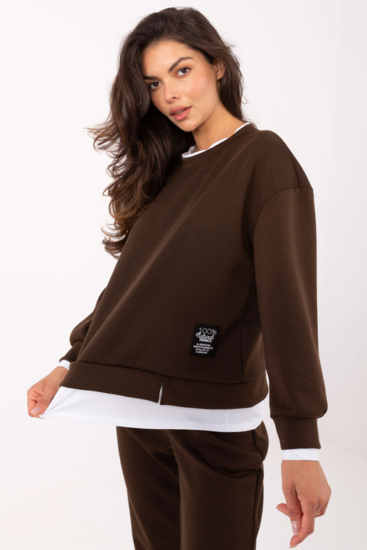 Komplektas tamsiai rudos spalvos Komplektas tamsiai rudos spalvos