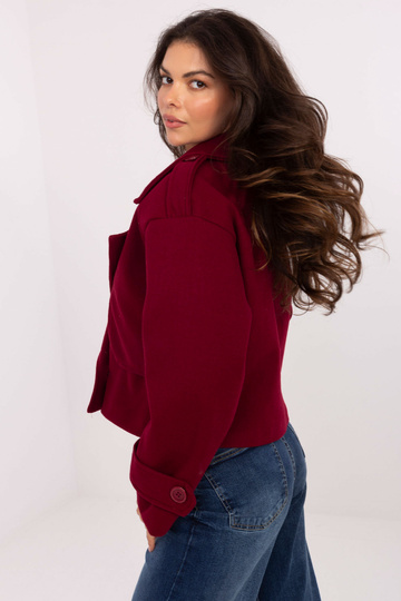 Bordo spalvos striukė 2