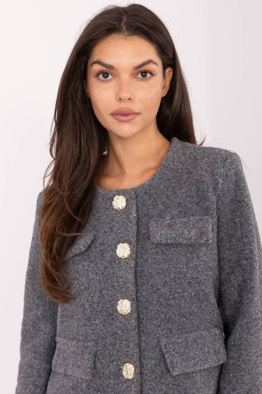 Tamsiai pilkas švarkas