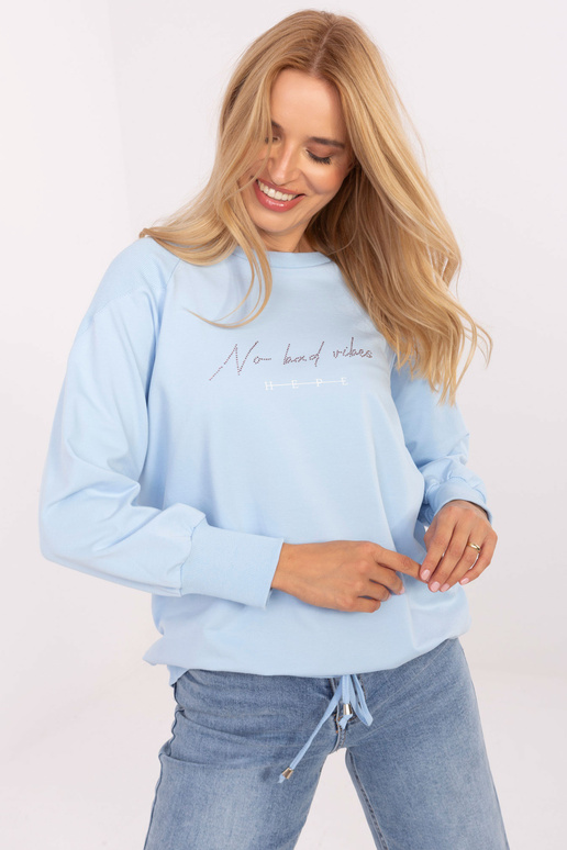 Šviesiai mėlyna palaidinė