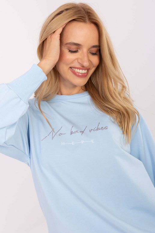 Šviesiai mėlyna palaidinė