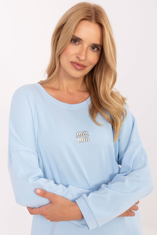 Šviesiai mėlyna palaidinė