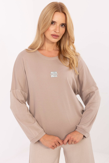 Tamsiai smėlinė palaidinė