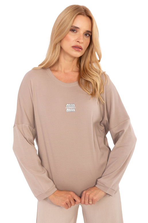 Tamsiai smėlinė palaidinė