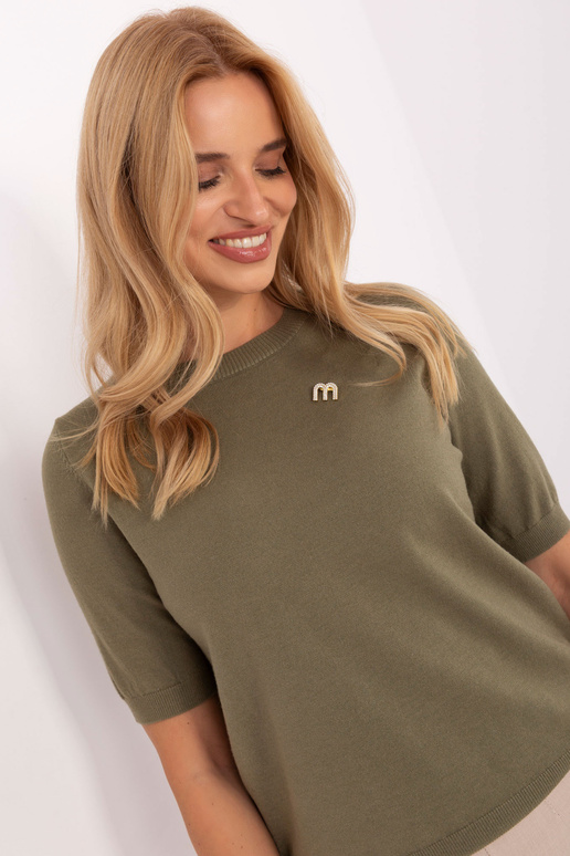 Megztinis - chaki spalva