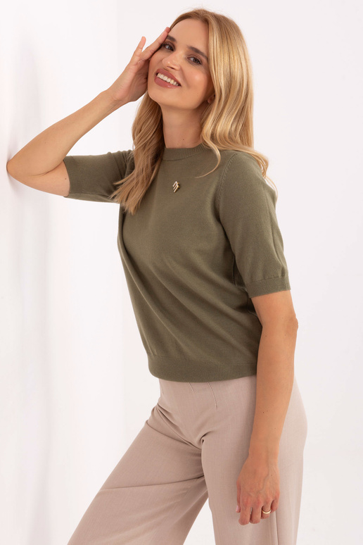 Megztinis - chaki spalva