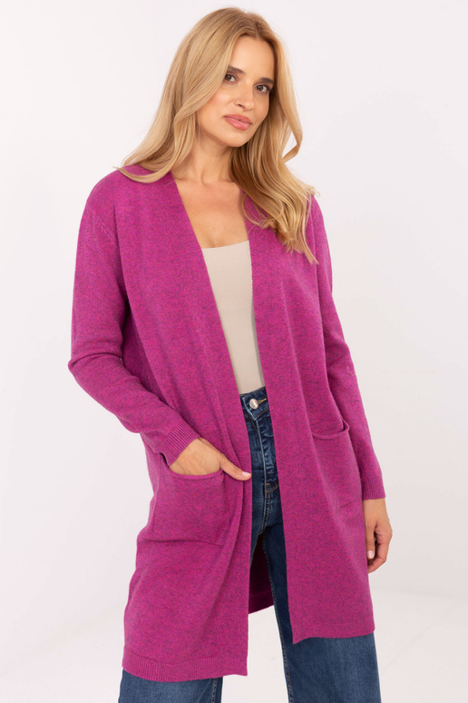 Kardiganas - fuksijos spalva
