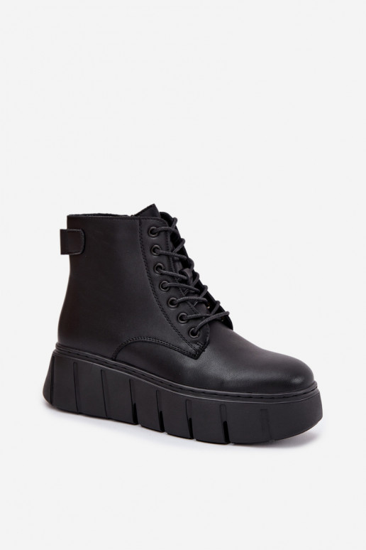 pašiltinti Moteriški aulinukai su platforma Vinceza 66803 Juodos spalvos   pašiltinti Moteriški aulinukai su platforma Vinceza 66803 Juodos spalvos