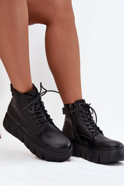 pašiltinti Moteriški aulinukai su platforma Vinceza 66803 Juodos spalvos   pašiltinti Moteriški aulinukai su platforma Vinceza 66803 Juodos spalvos