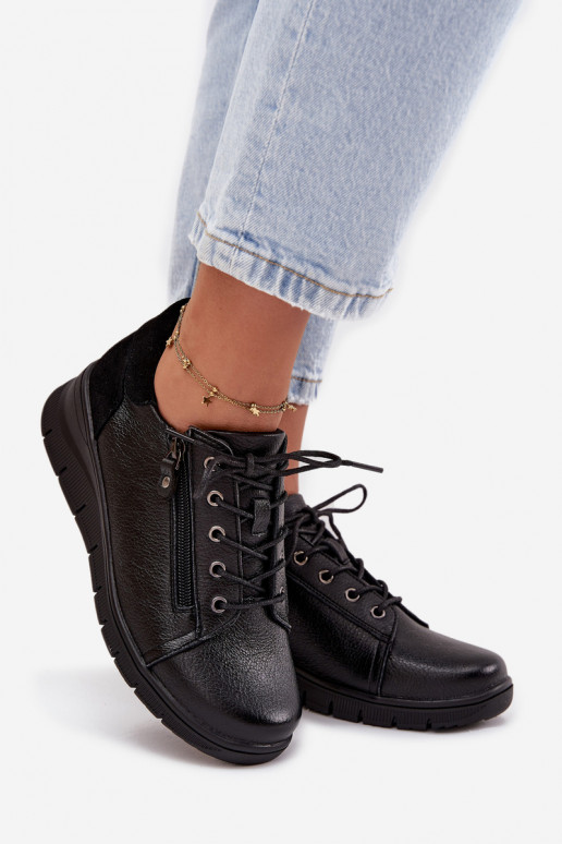 batai   Vinceza 39964 Juodos spalvos   batai   Vinceza 39964 Juodos spalvos