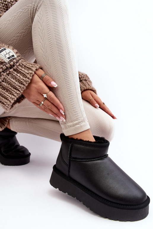    sniego batai su platforma Juodos spalvos Loreley